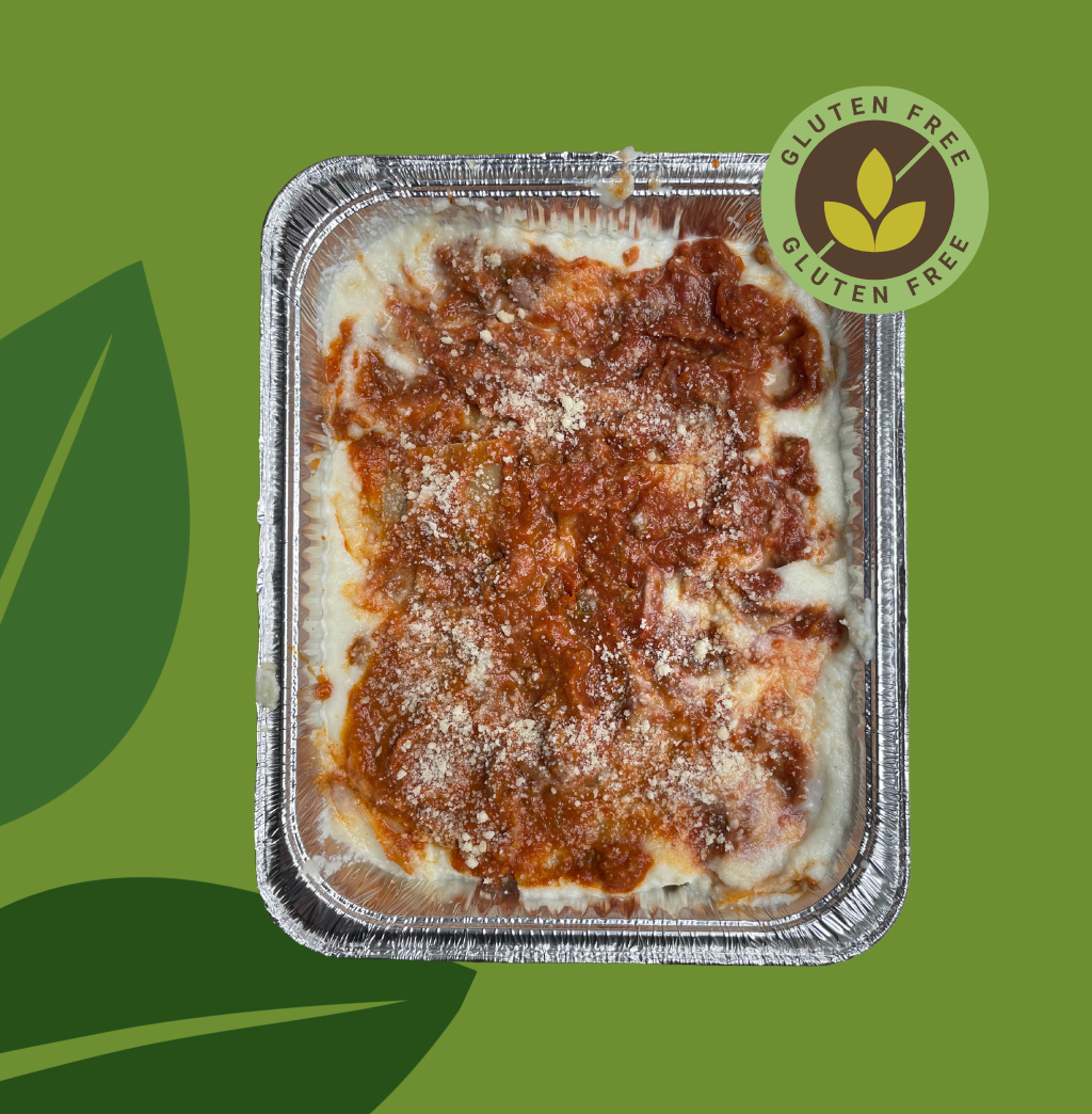 Gluten-Free Organic Grass-Fed Beef Lasagna- Family Size